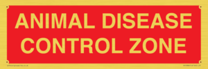 ANIMAL DISEASE CONTROL ZONE